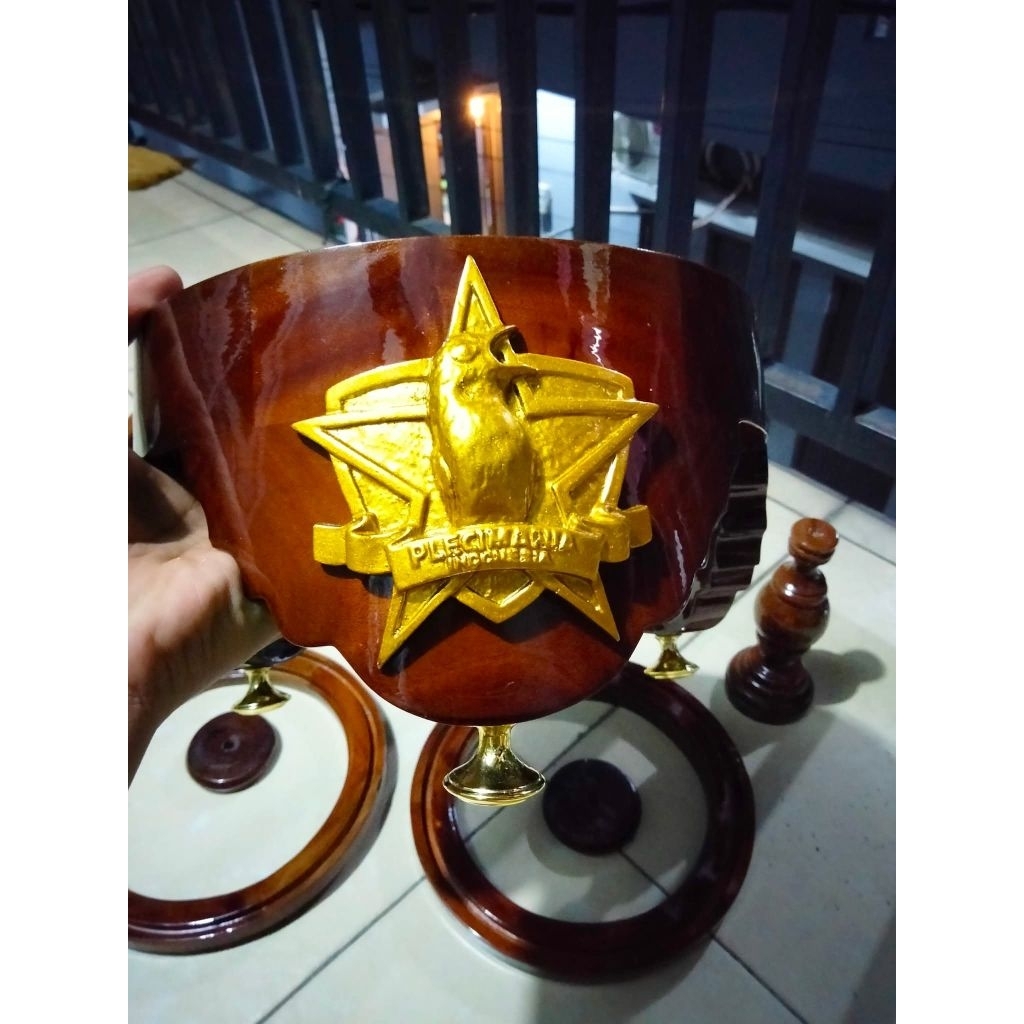 TEBOK PLECI LOGO PCMI RING PISAH 6 PREMIUM