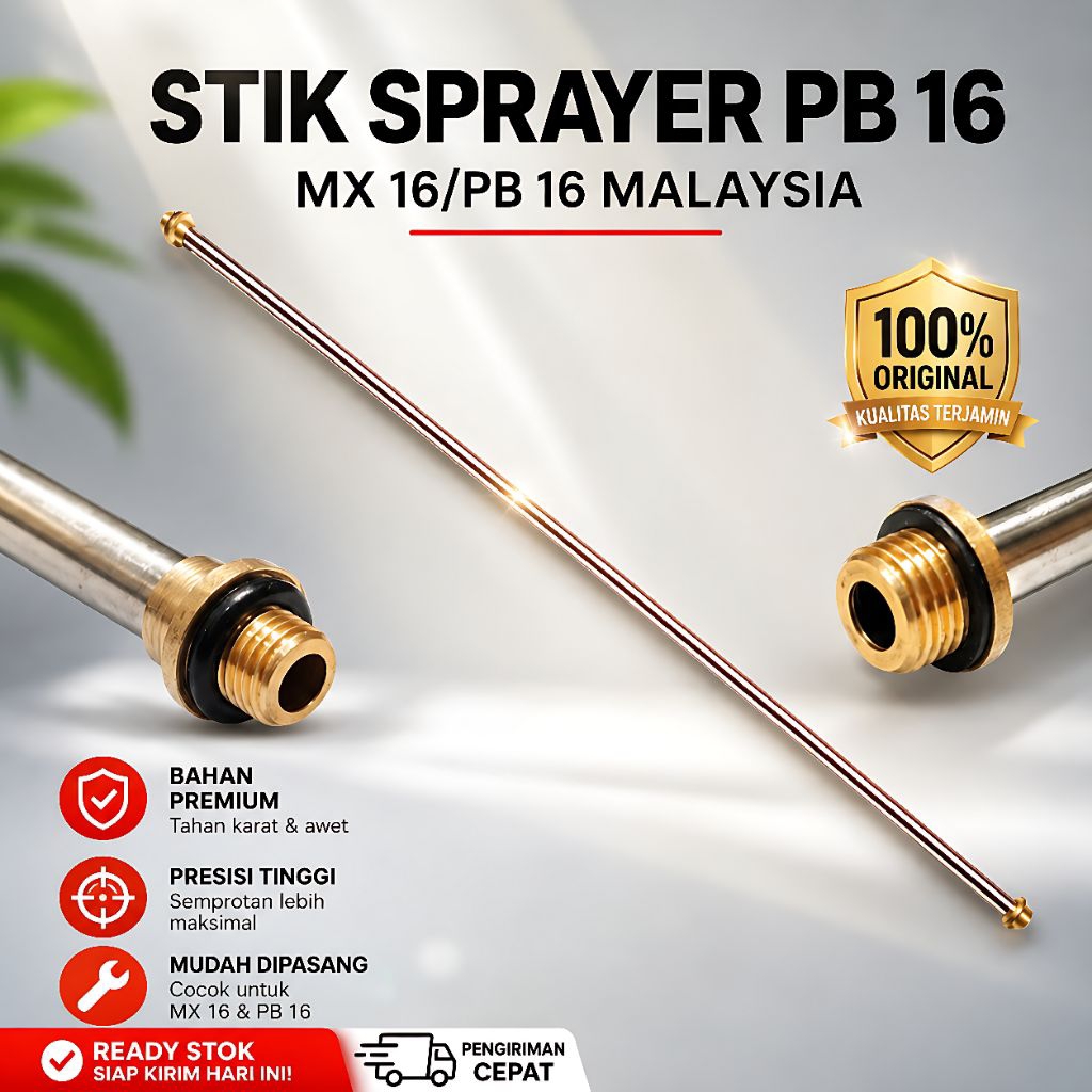 Stick Sprayer manual Stick PB 16 Malaysia pipa stik semprot sprayer Malaysia 60cm