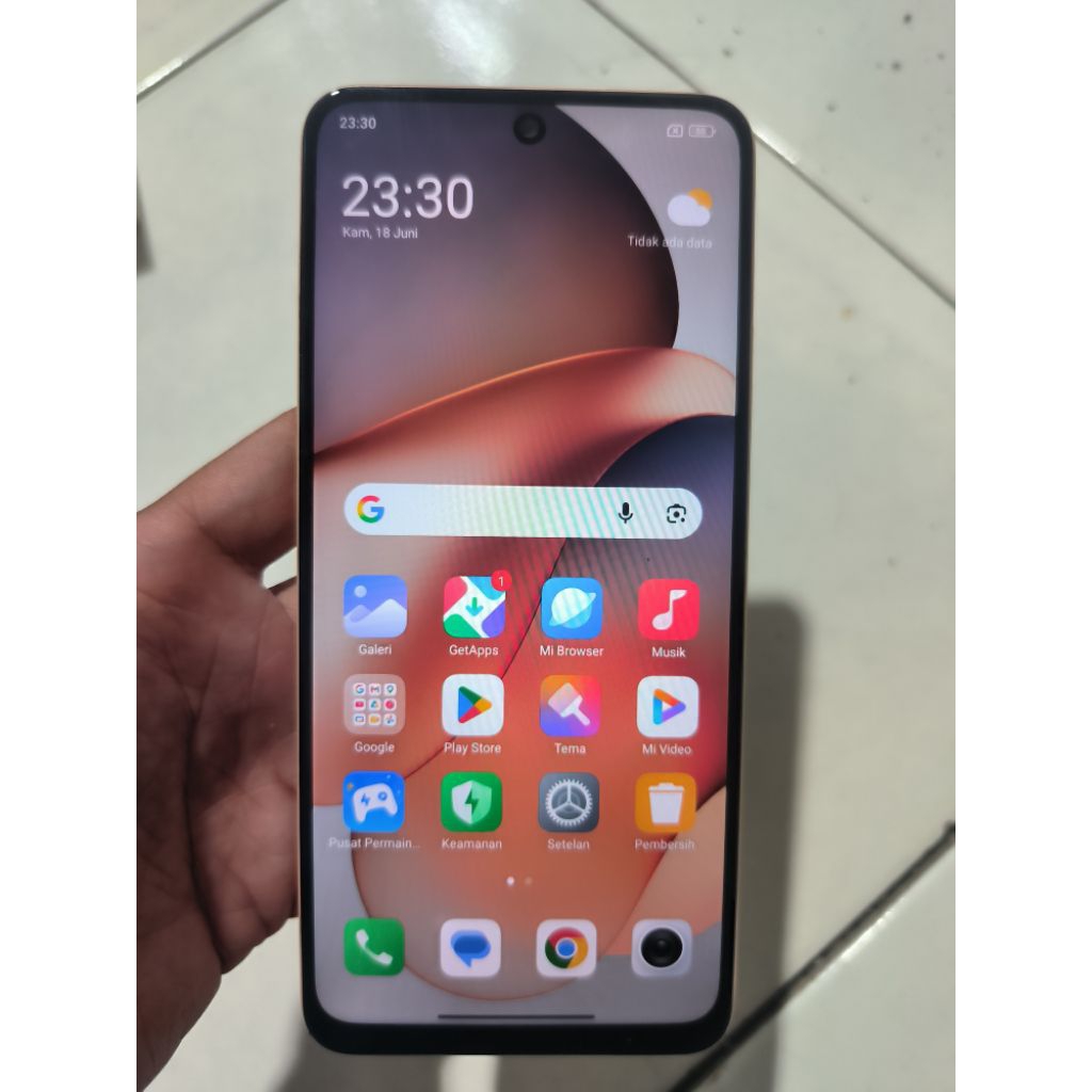 Hp bekas second minus Redmi note 12 ram8/256