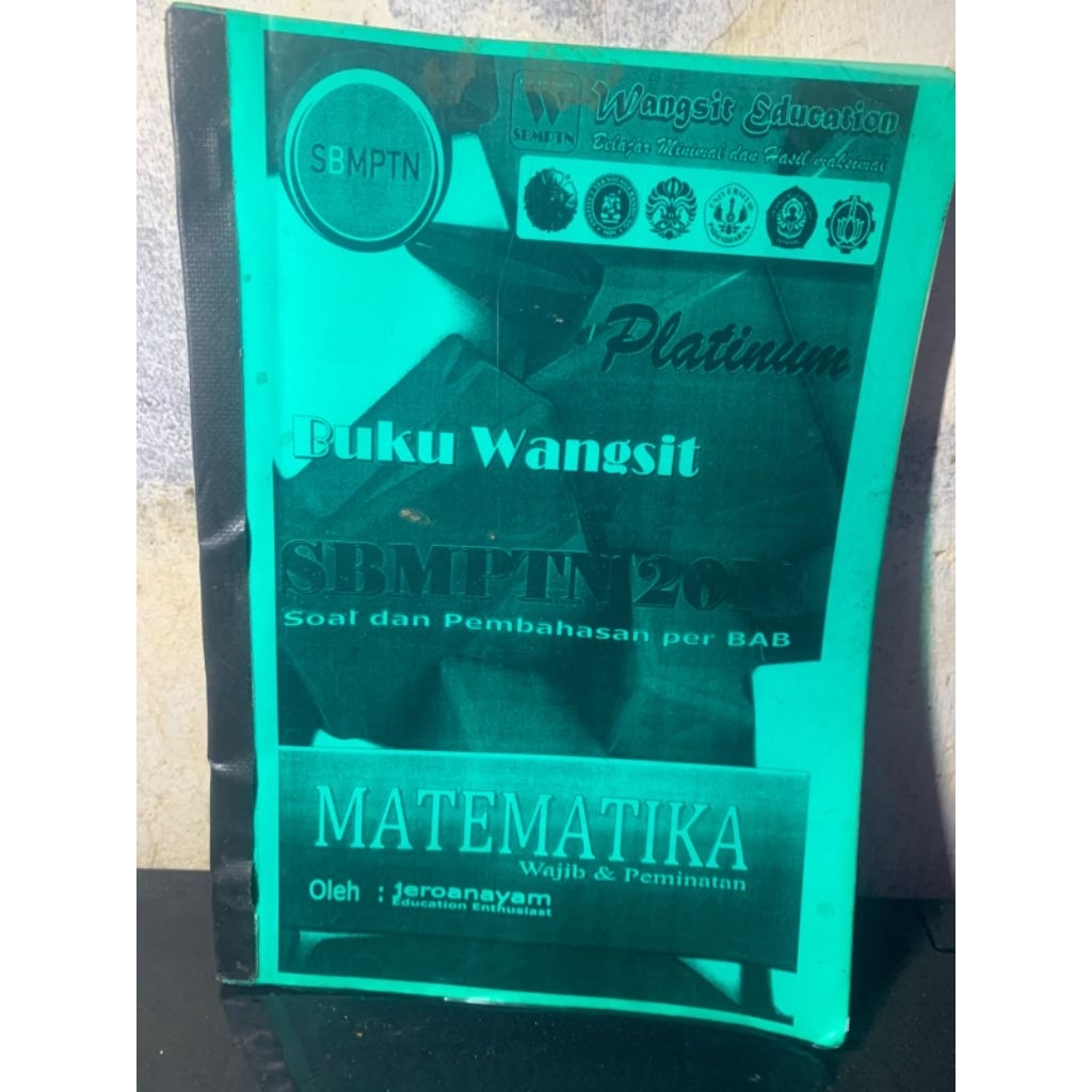 Buku wangsit SBMPTN 2018 MTK Bekas pakai