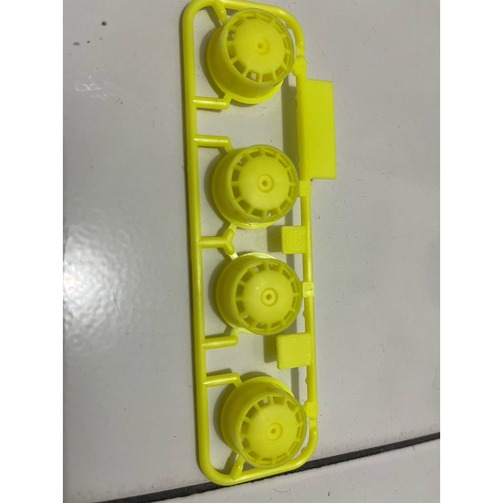 velg disc kuning original tamiya loose kit