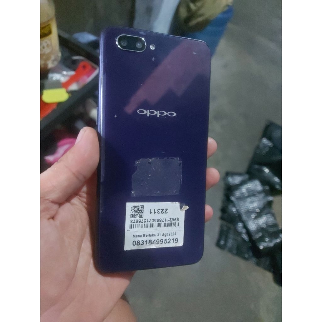 hp oppo a3s ram 6/128 gb minus lcd sisa nya joss muluss