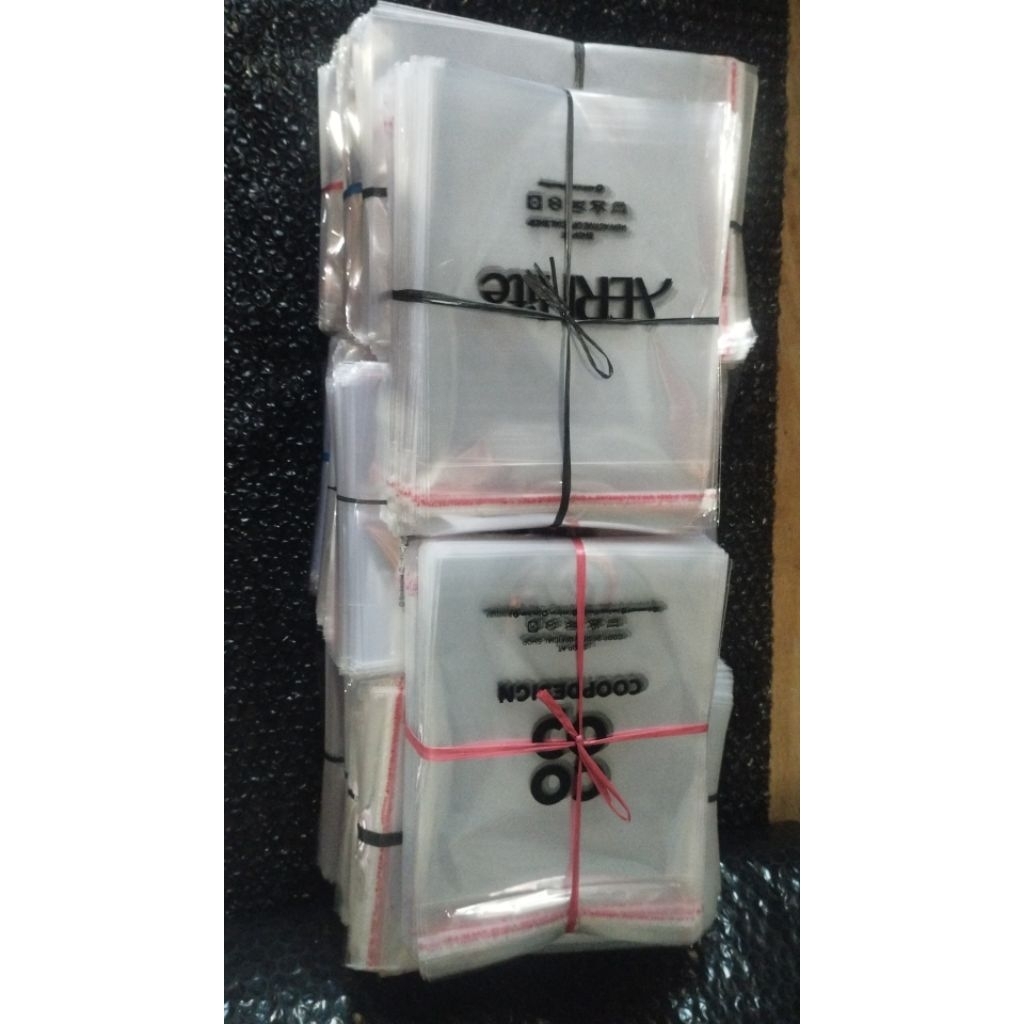 sablon plastik opp 6x15
