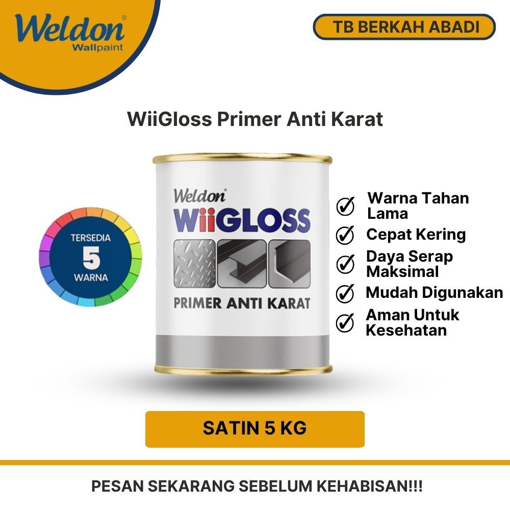 Weldon Wiigloss - Primer Anti Karat (5kg)