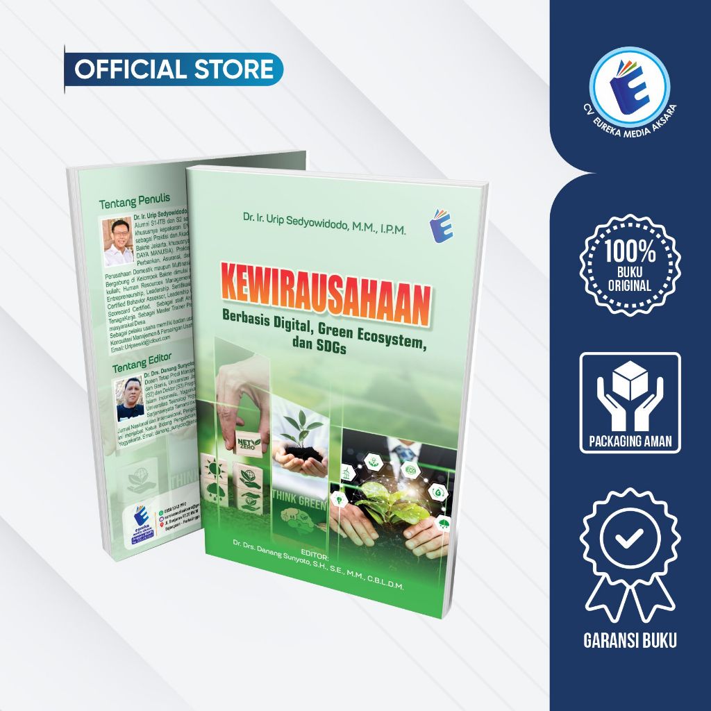 BUKU Kewirausahaan Berbasis Digital, Green Ecosystem, dan SDGs