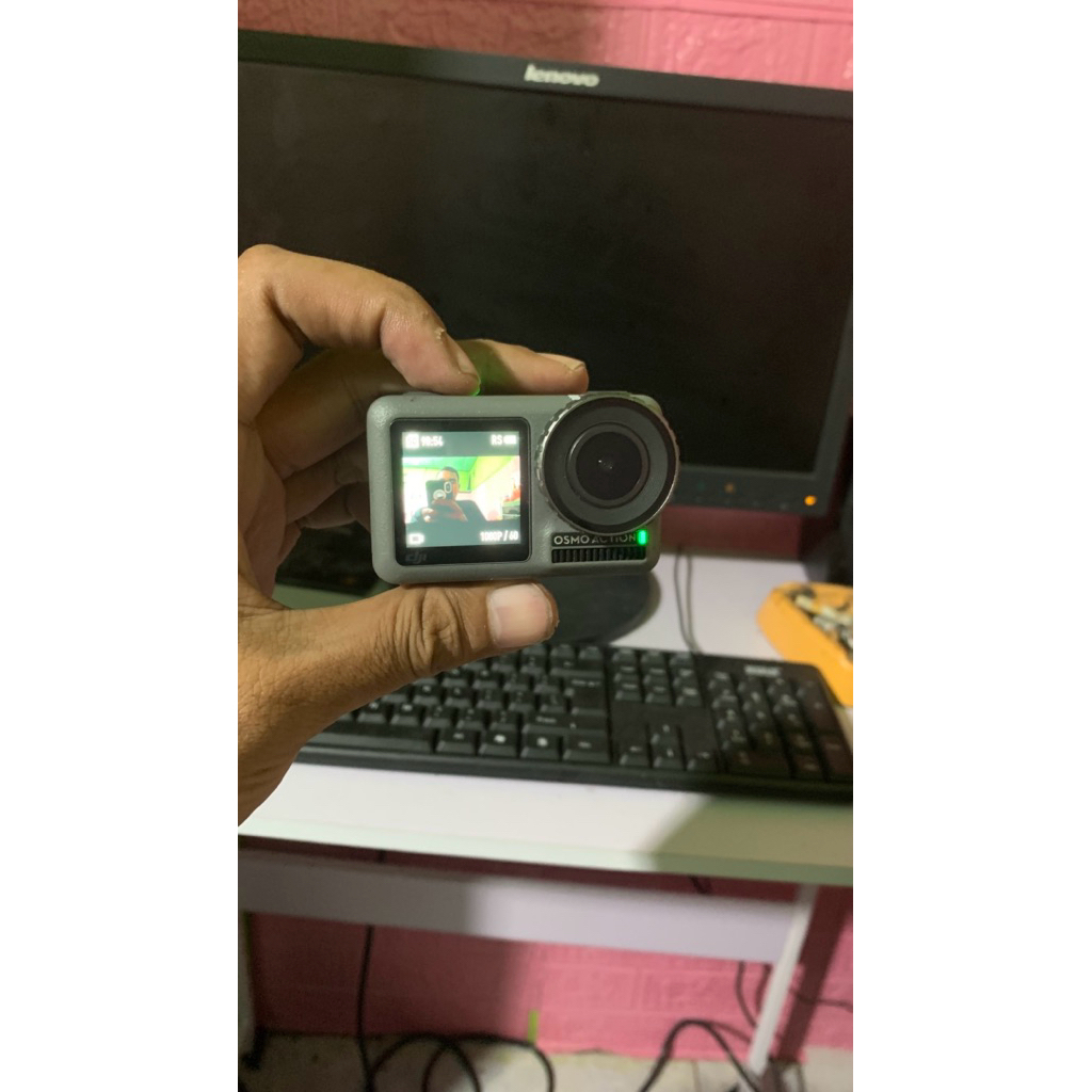 DJI OSMO ACTION bekas normal tinggal pakai