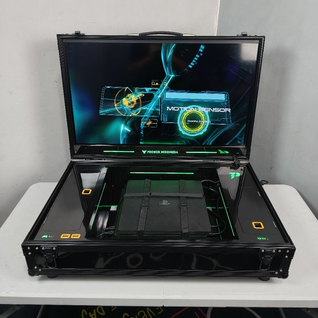 BARU PS Box PlayBox PlayStation PS3/PS4/PS5 layar 32 Inch - Tipe Techno Bee