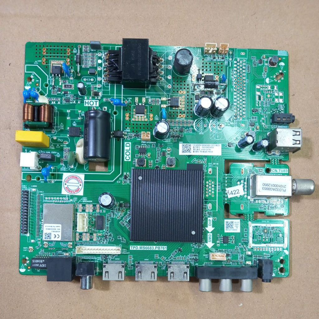 MB MAINBOARD MOTHERBOARD POLYTRON ANDROID PLD32AG9953 32AG9953 PANEL PT