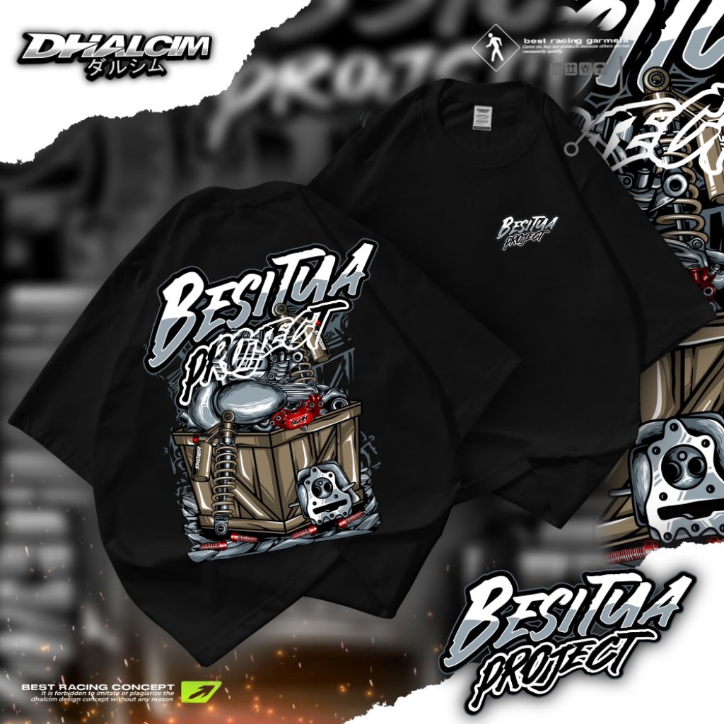 KAOS DISTRO PESONA BESI TUA RACING, KAOS HEREX PESONA BESI TUA, KAOS CB BESI TUA, KAOS BESI TUA FUL 