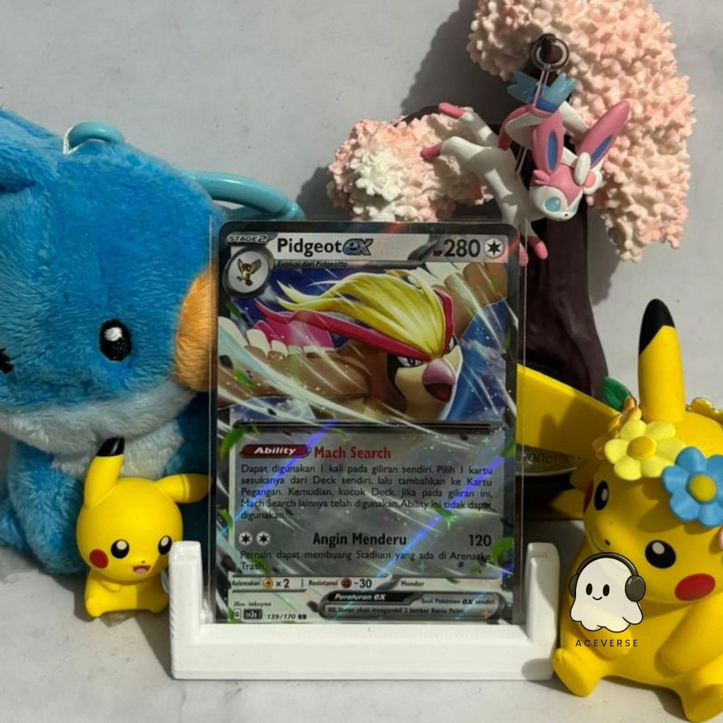 Pidgeot EX 139/170 RR - sv3s Kartu Pokemon Indonesia