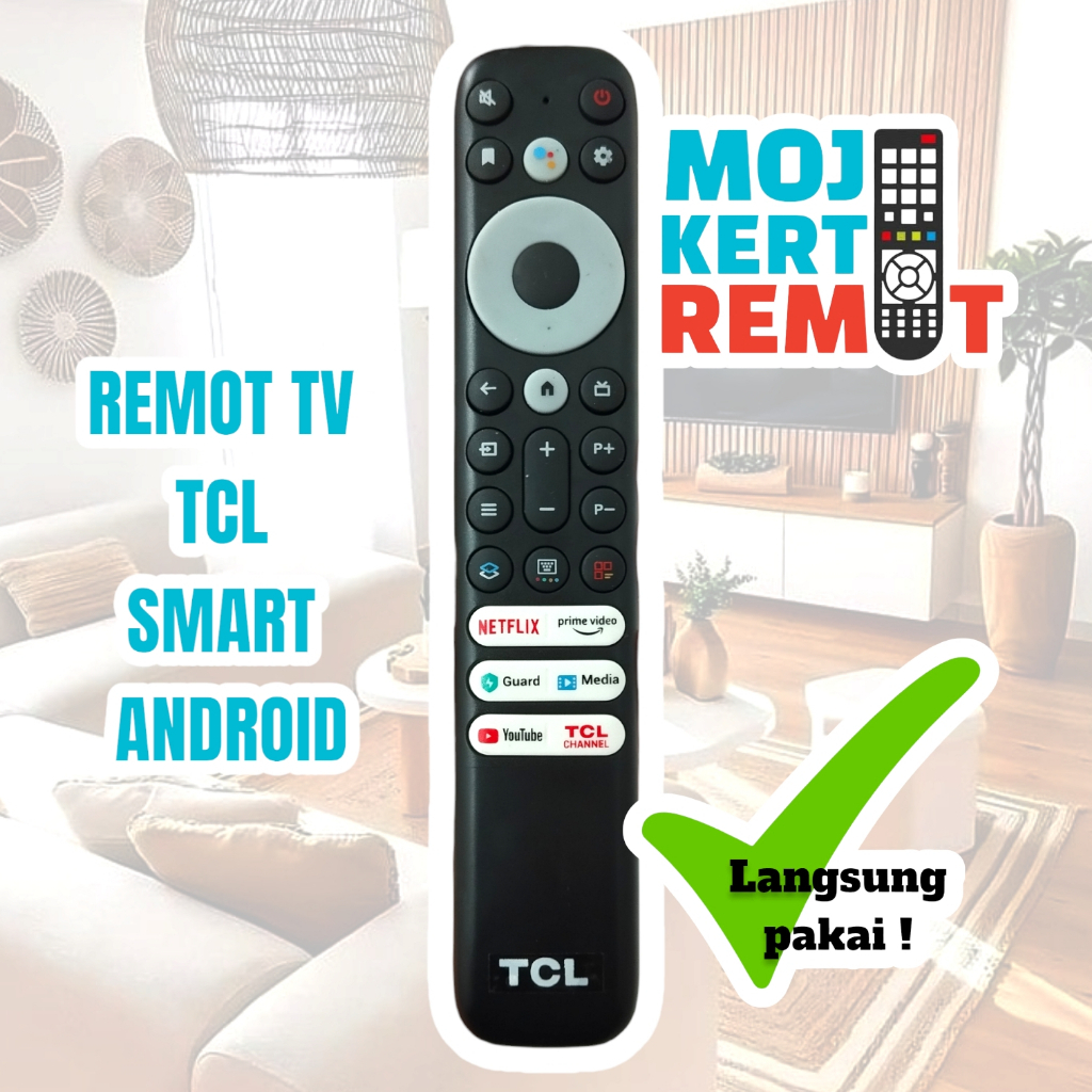 REMOTE TV TCL SMART ANDROID TCL