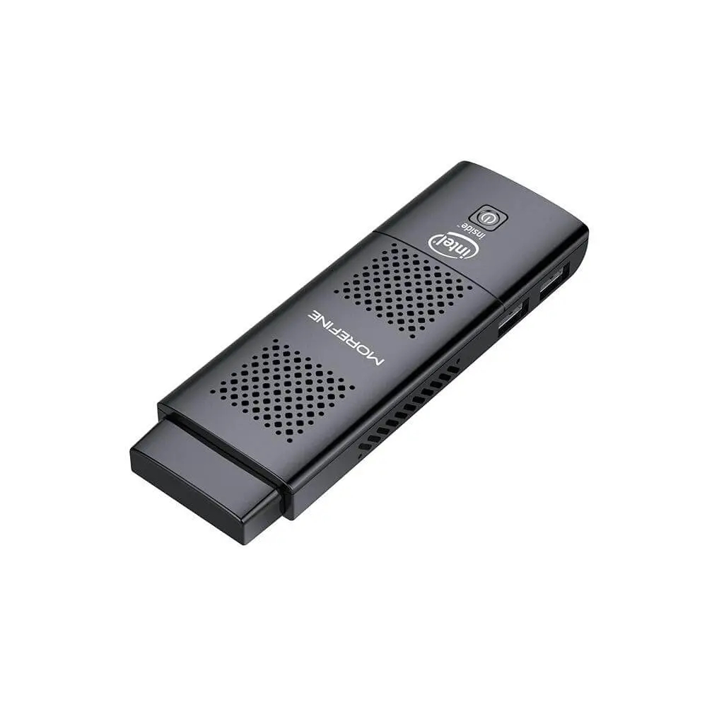 MOREFINE M1K Mini PC Stick Intel Pentium Silver J5005 Windows 11 HDMI WiFi Dual Band Bluetooth Gigab
