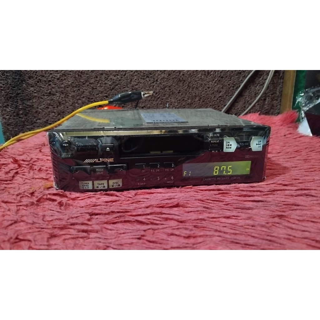 head unit tape kaset jadul mrek Alpine 7532