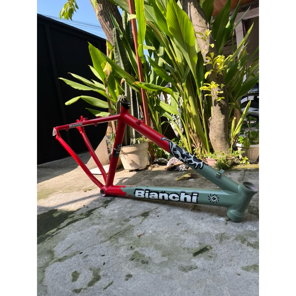 FRAME BIANCHI MUTT MTB 26 SIZE 19 TOP TUBE 22 ALLOY
