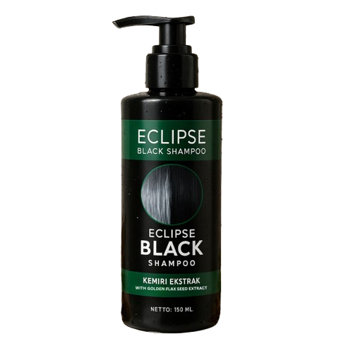 Ampuh atasi uban Eclipse Black Shampo Uban Herbal Kemiri Alami Mengatasi Masalah Uban dengan Ampuh