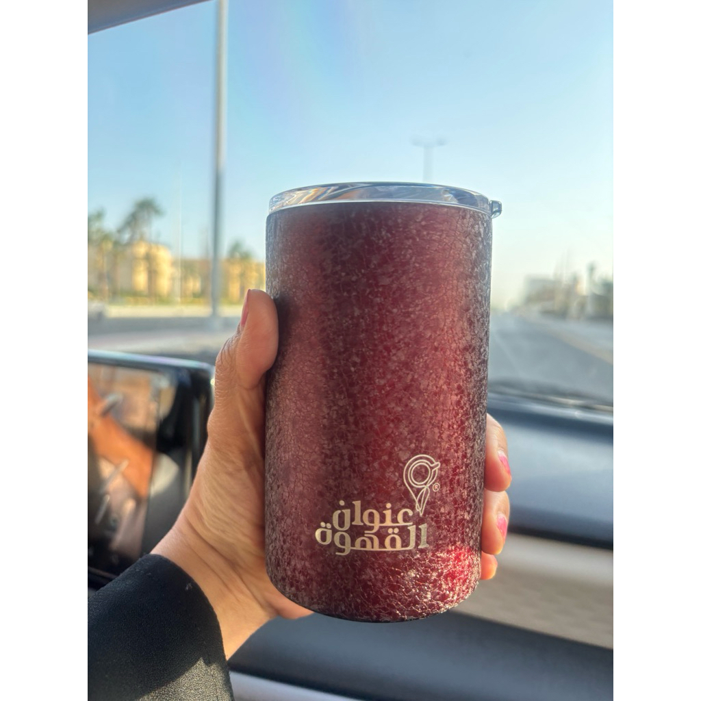 Tumbler coffee address Red