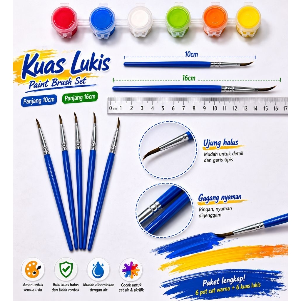 Kuas Lukis Kecil