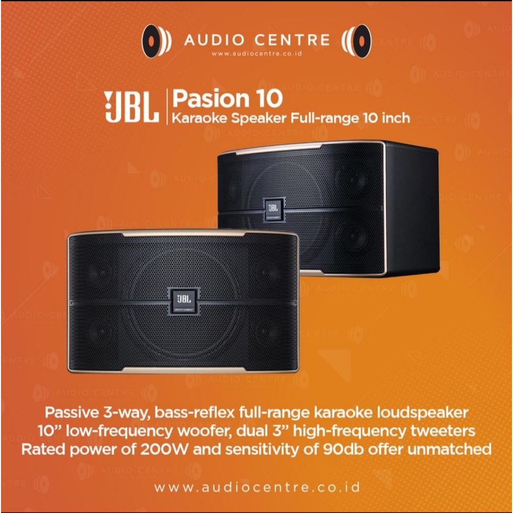 SPEAKER JBL PASSION 10 SPEAKER PASIF ORIGINAL