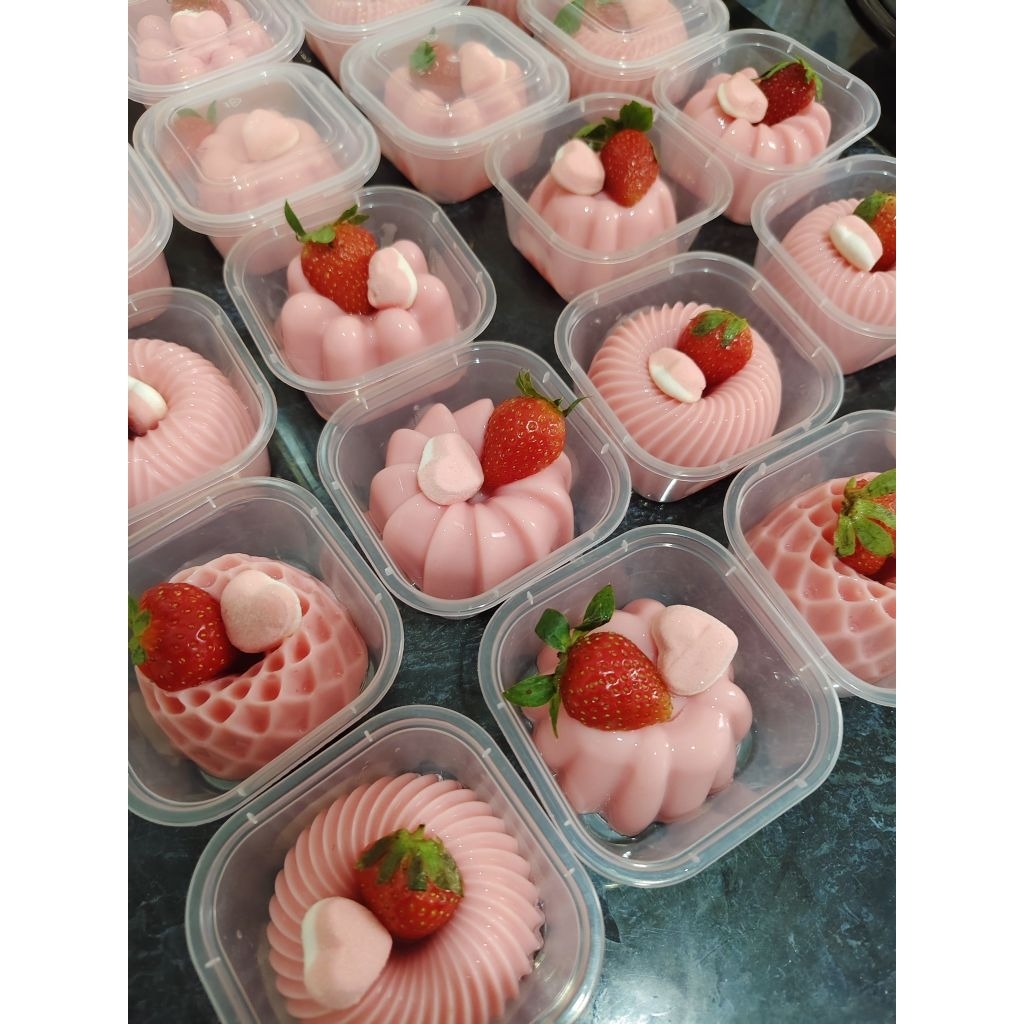 Hampers puding mini bebas custom puding