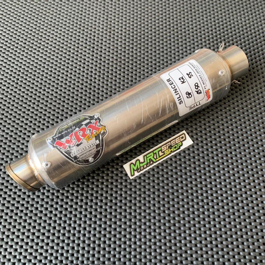 SILINCER WRX ORIGINAL TYPE GP K2 STAINLESS (SILINCER ONLY)