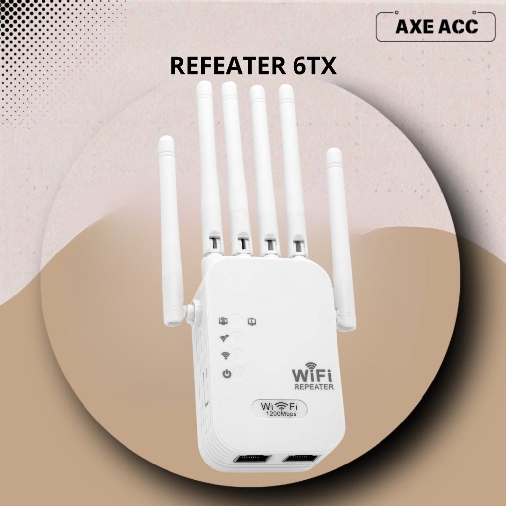 WIFI REFEATER 6TX MODEM WIRELESS ROUTER