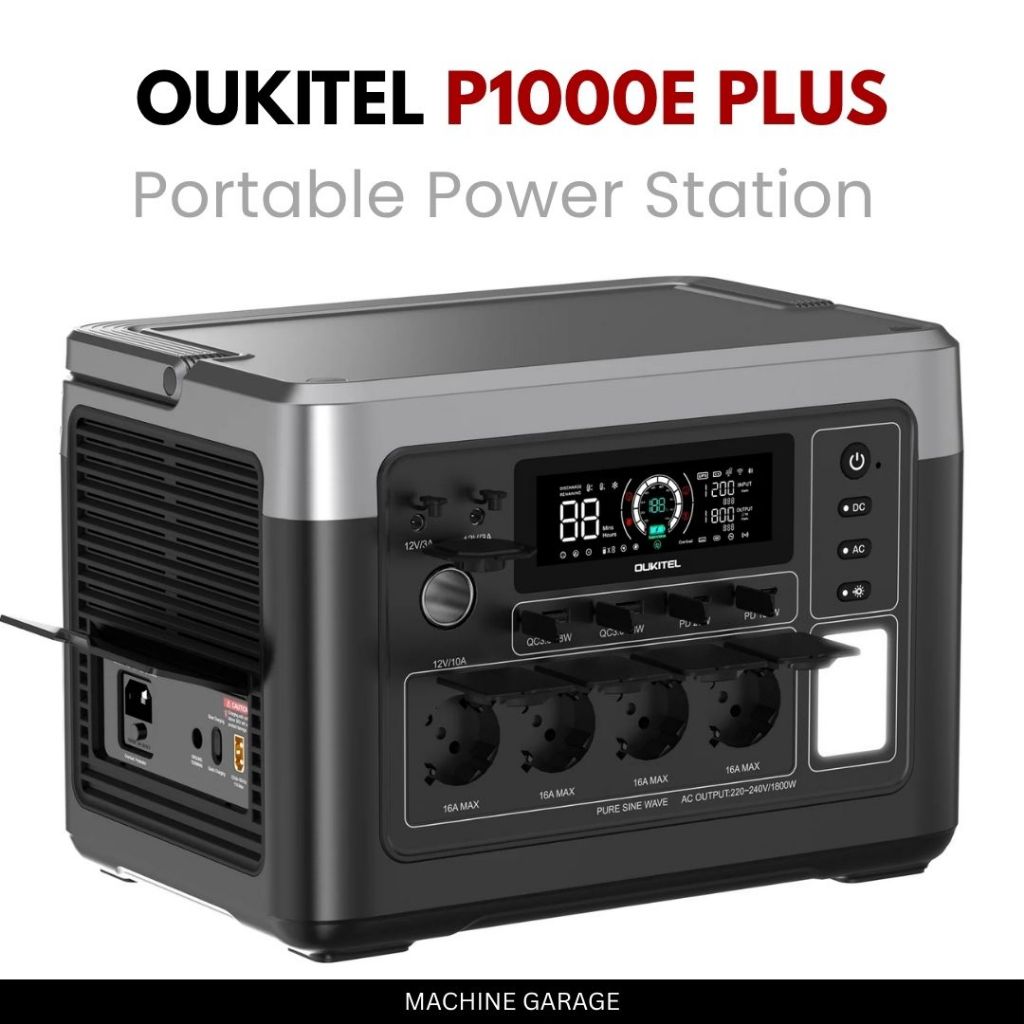OUKITEL P1000E PLUS Portable Power Station