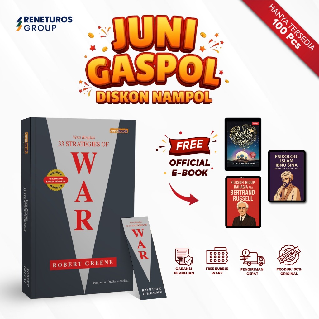 Renebook Versi Ringkas 33 Strategies of War Robert Greene - Robert Greene
