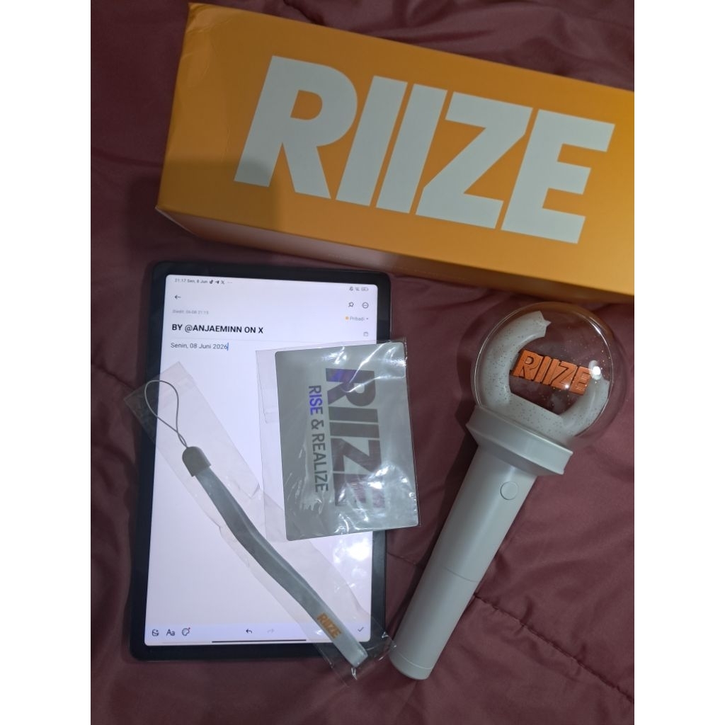 WTS JUAL LIGHTSTICK RIIZE SM TERBARU MURAH