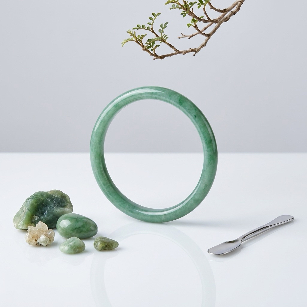 gelang giok tipis / bangle giok / giok bangle / aksesoris wanita cantik / bangle giok wanita cantik