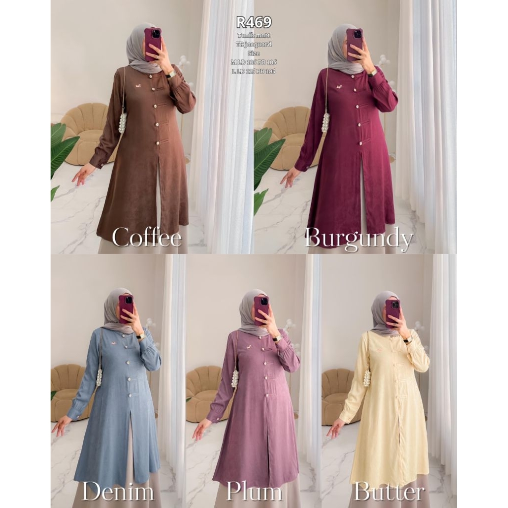 Ribyka R469 Tunik TR Jacquard