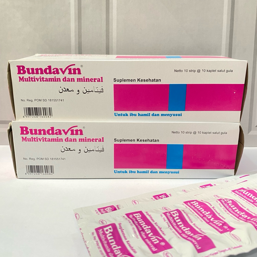 BUNDAVIN MULTIVITAMIN DAN MINERAL