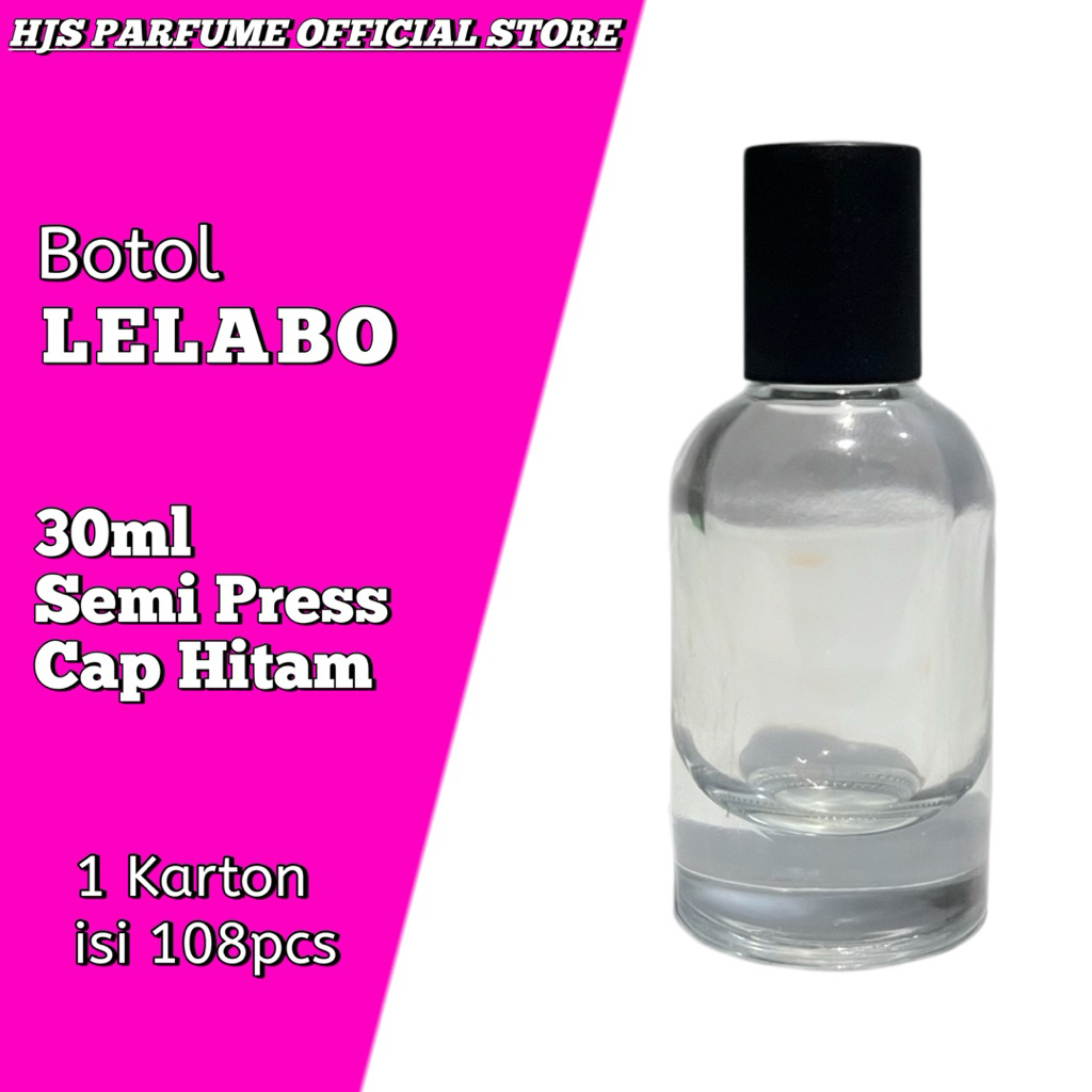 BOTOL PARFUM LELABO 30ML SEMIPRESS - BOTOL LELABO KOSONG - BOTOL LELABO 30ML