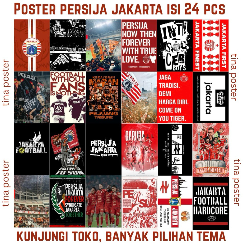 Poster Dinding Persija Jakarta