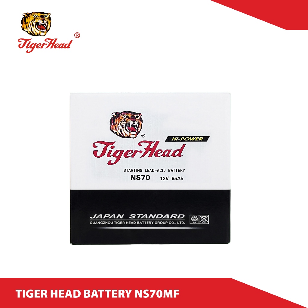 TIGER HEAD BATTERY/AKI MOBIL NS70MF