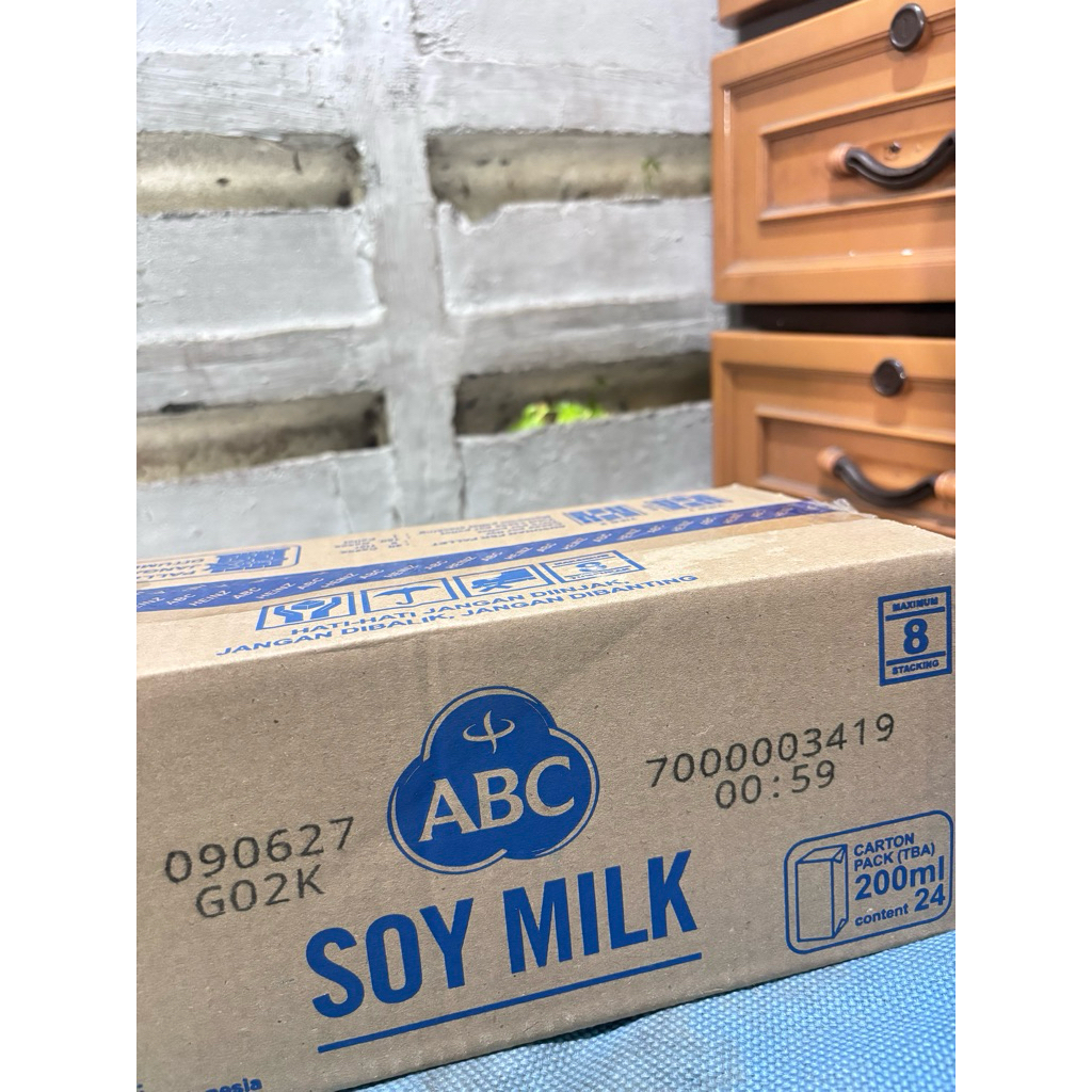 ABC SOY MILK susu kedelai 200ml 1 dus