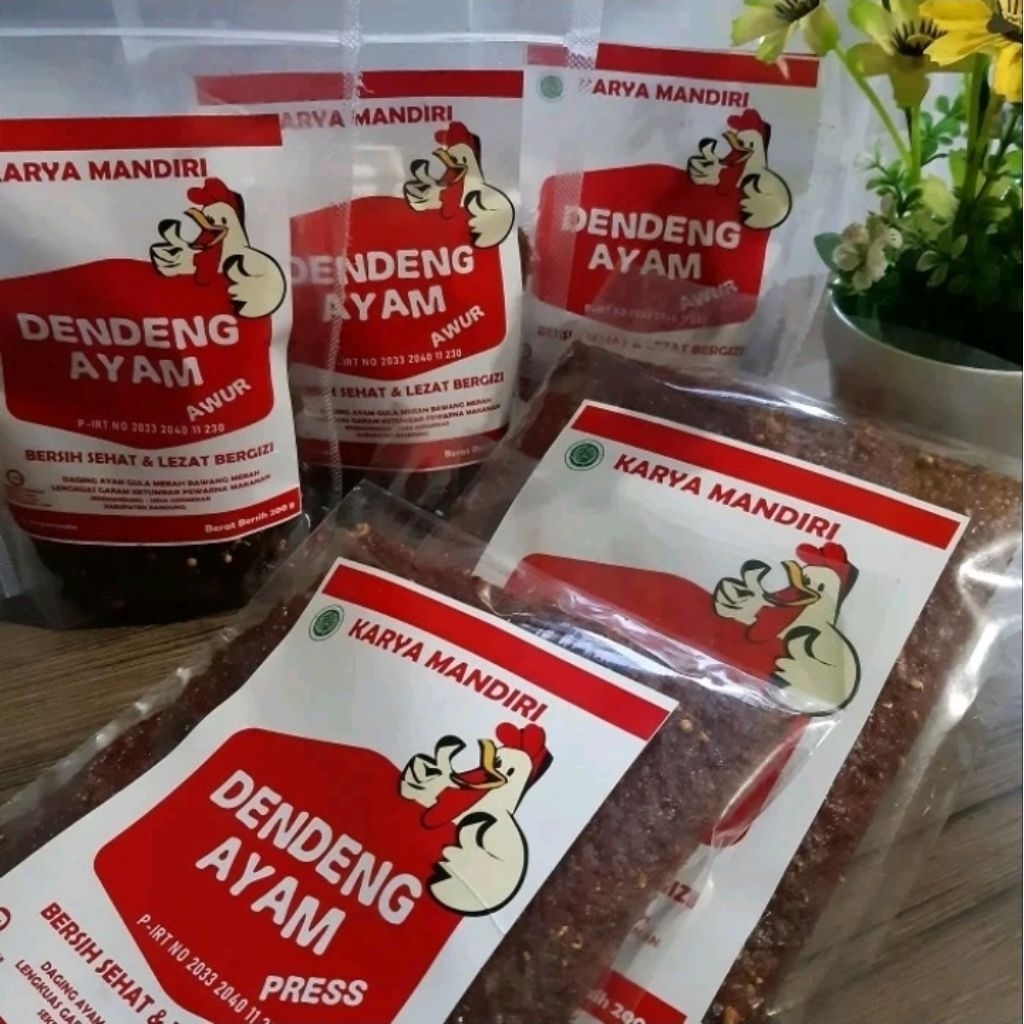 Dendeng ayam karya mandiri press