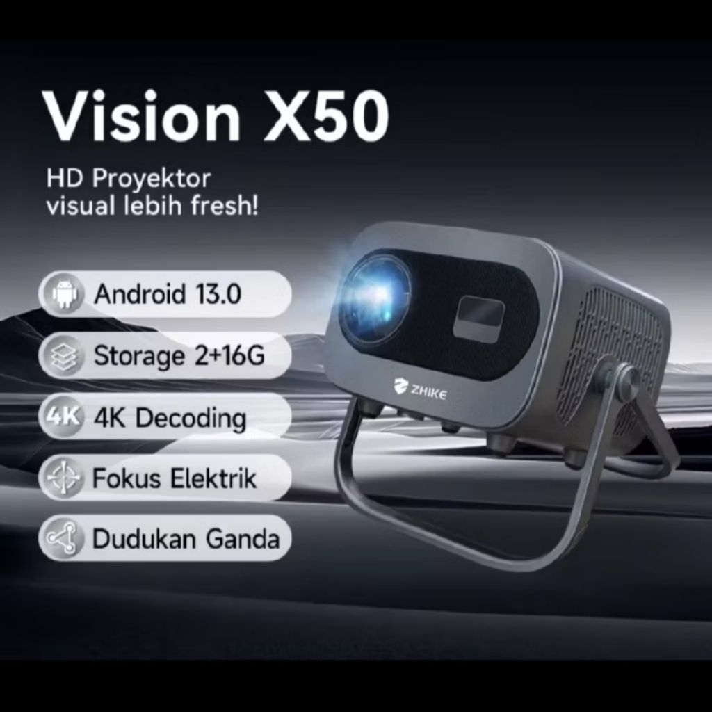 Projector Mini X50 Android13
