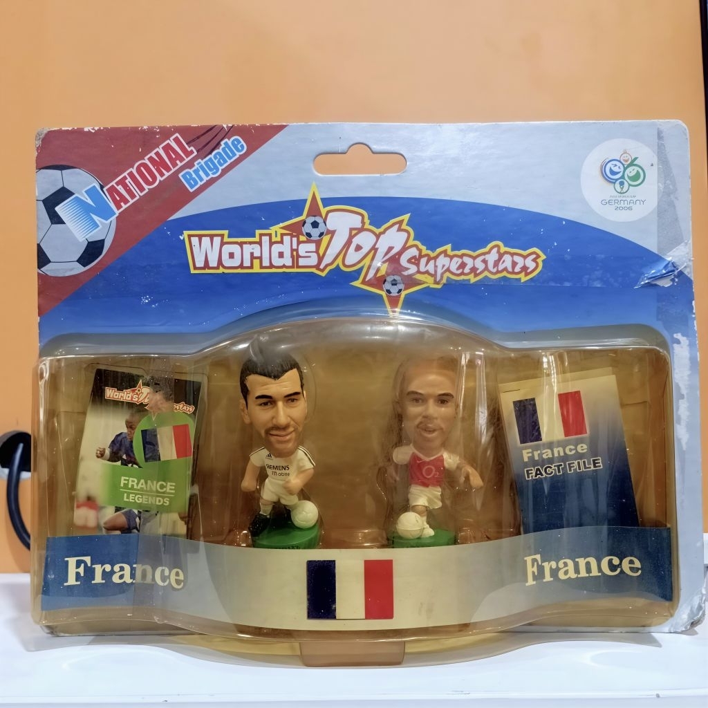 Action figure original Corinthian Prostars Worlds Top Superstars Edition Thierry Henry Arsenal dan Z