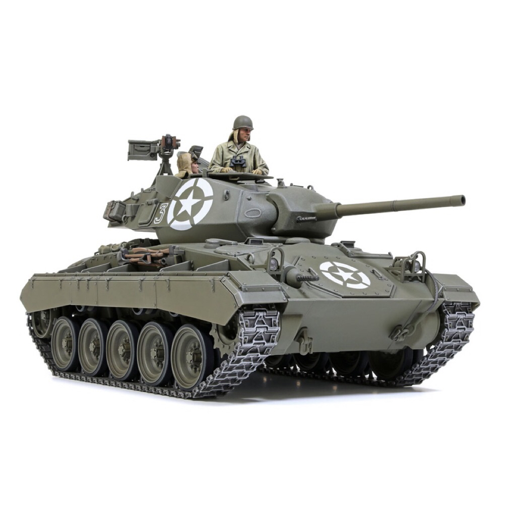 35391 TAMIYA US LIGHT TANK M24 CHAFFEE European Theater