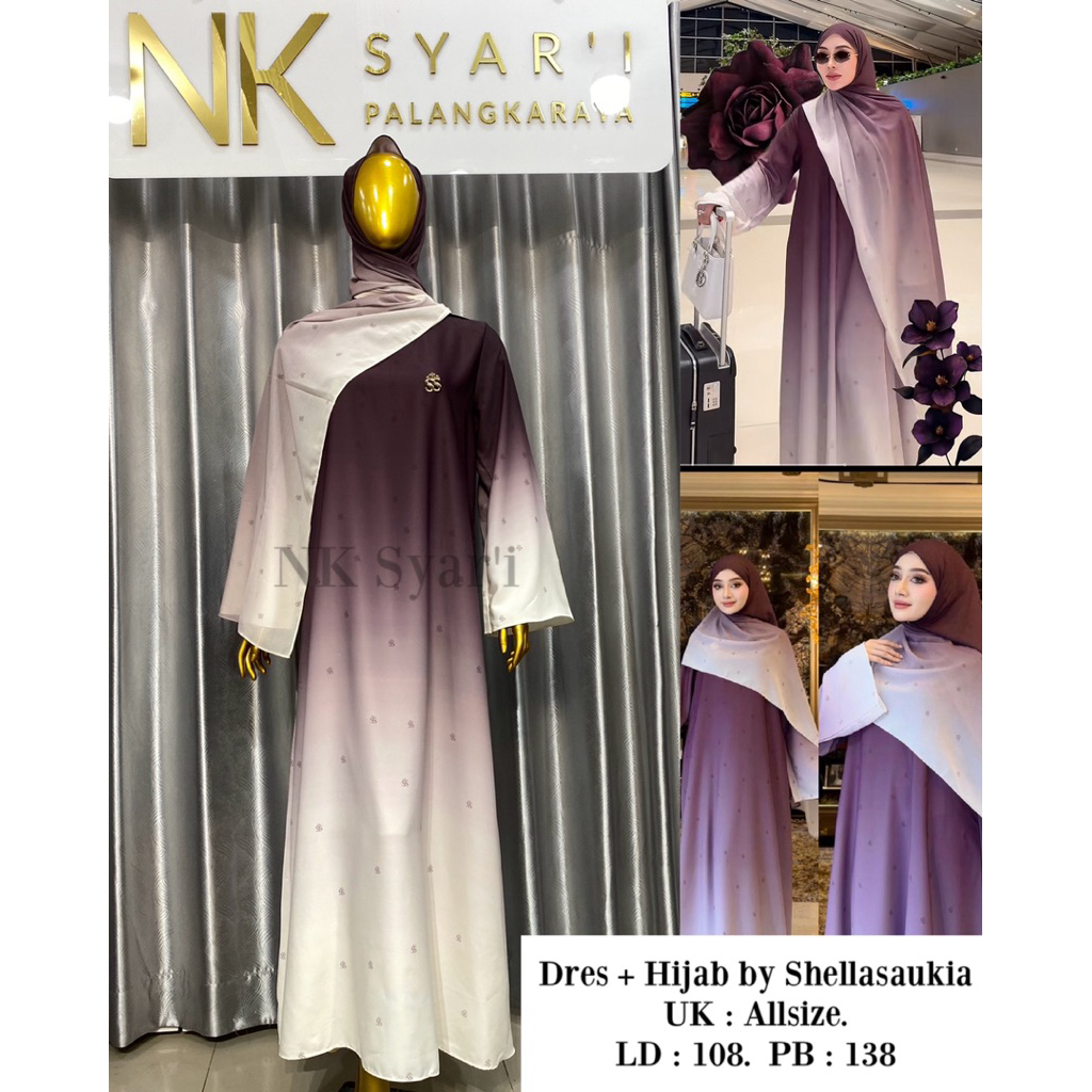 Dres set gradasi shellasaukia