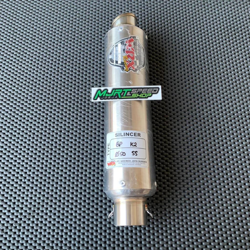 SILINCER KNALPOT WRX RACING EXHAUST TYPE GP K2 STAINLESS ORIGINAL