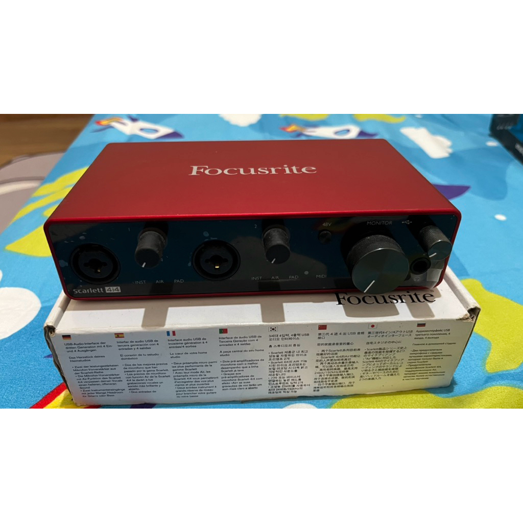 Focusrite 4i4 gen3