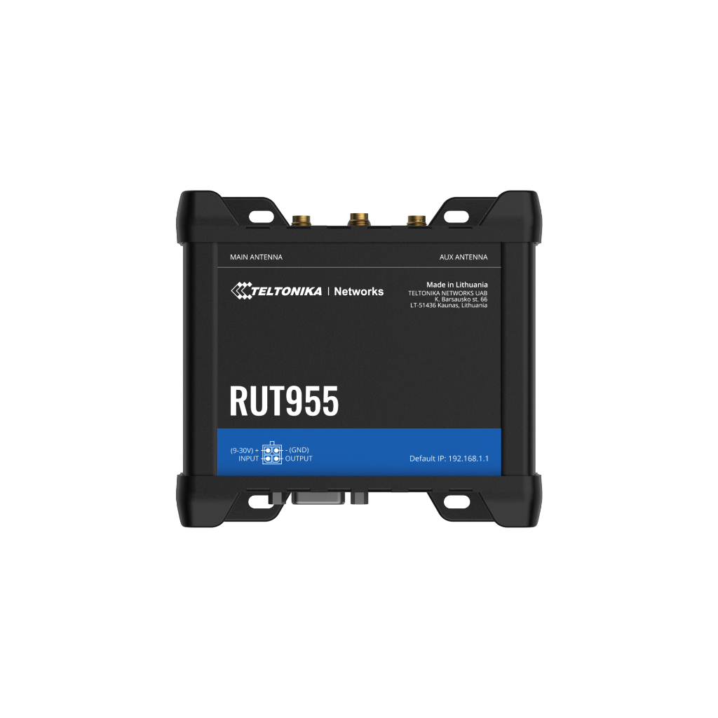 Teltonika RUT955 Industrial Router 4G LTE Dual SIM | VPN | WiFi | GPS | RS232 RS485