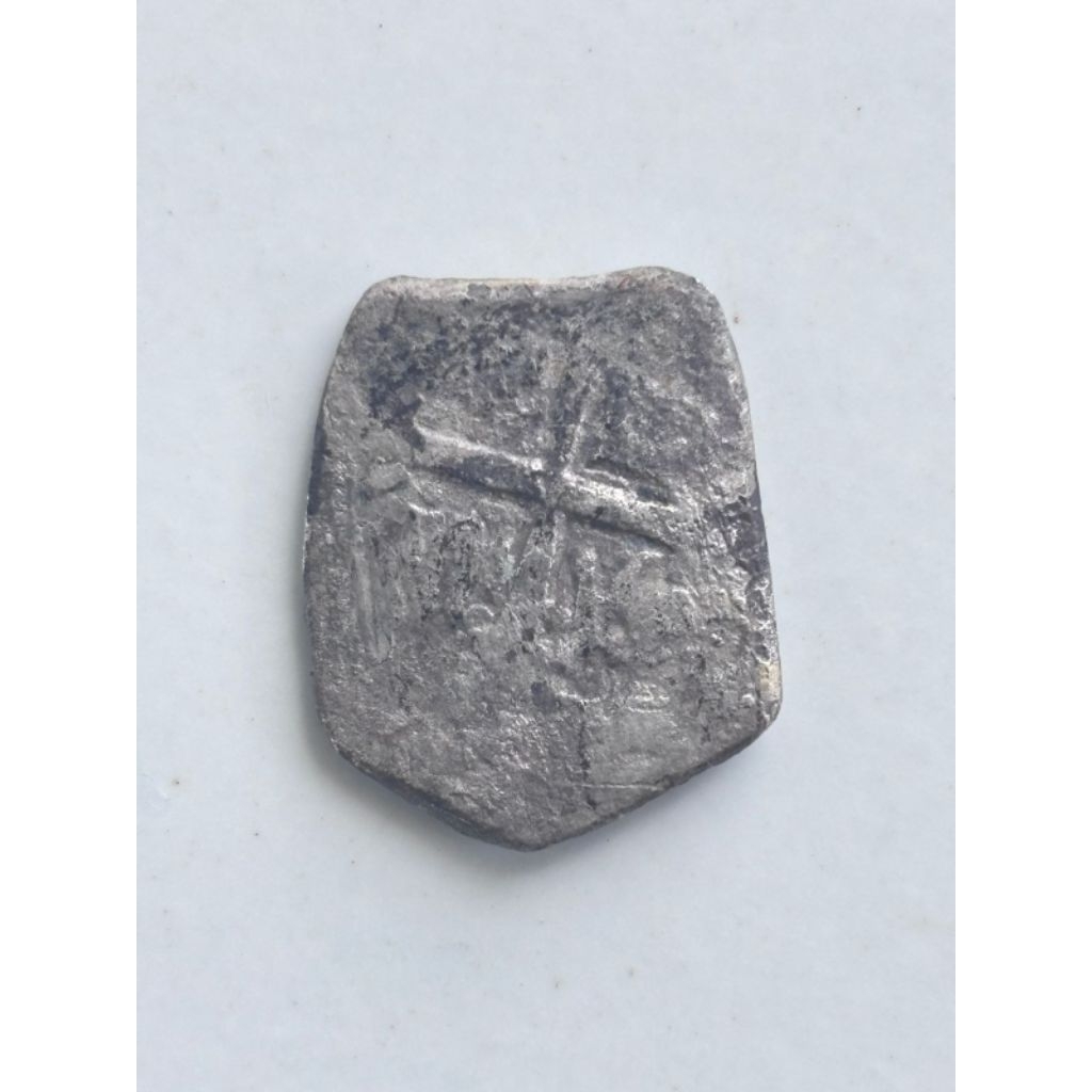 Koin Perak Kuno Spanish Cob 2 Reales Hispan Potosi Bolivia Real Batu || 100% Asli Murah