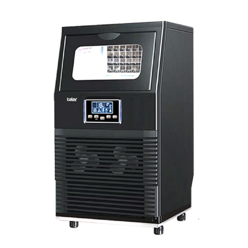 Mesin Es Batu Kristal 40Kg/24 Jam Ice Cube Maker Iceler ICR-40CAB