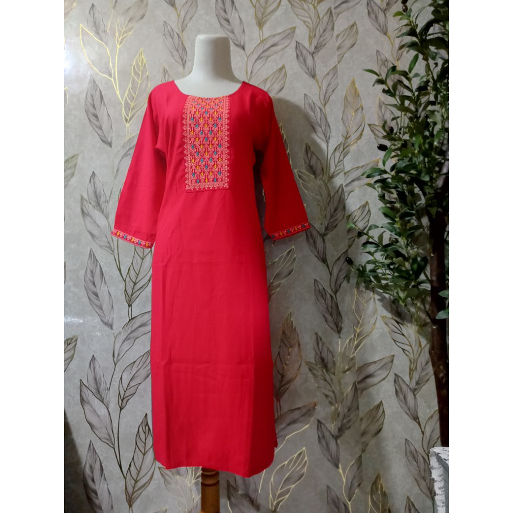 Kurti single/baju India atasan