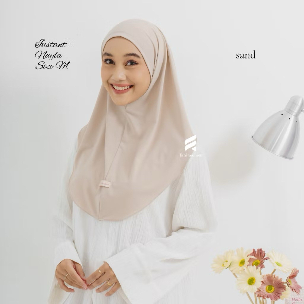preloved dapat 2 kerudung nonpad uk M