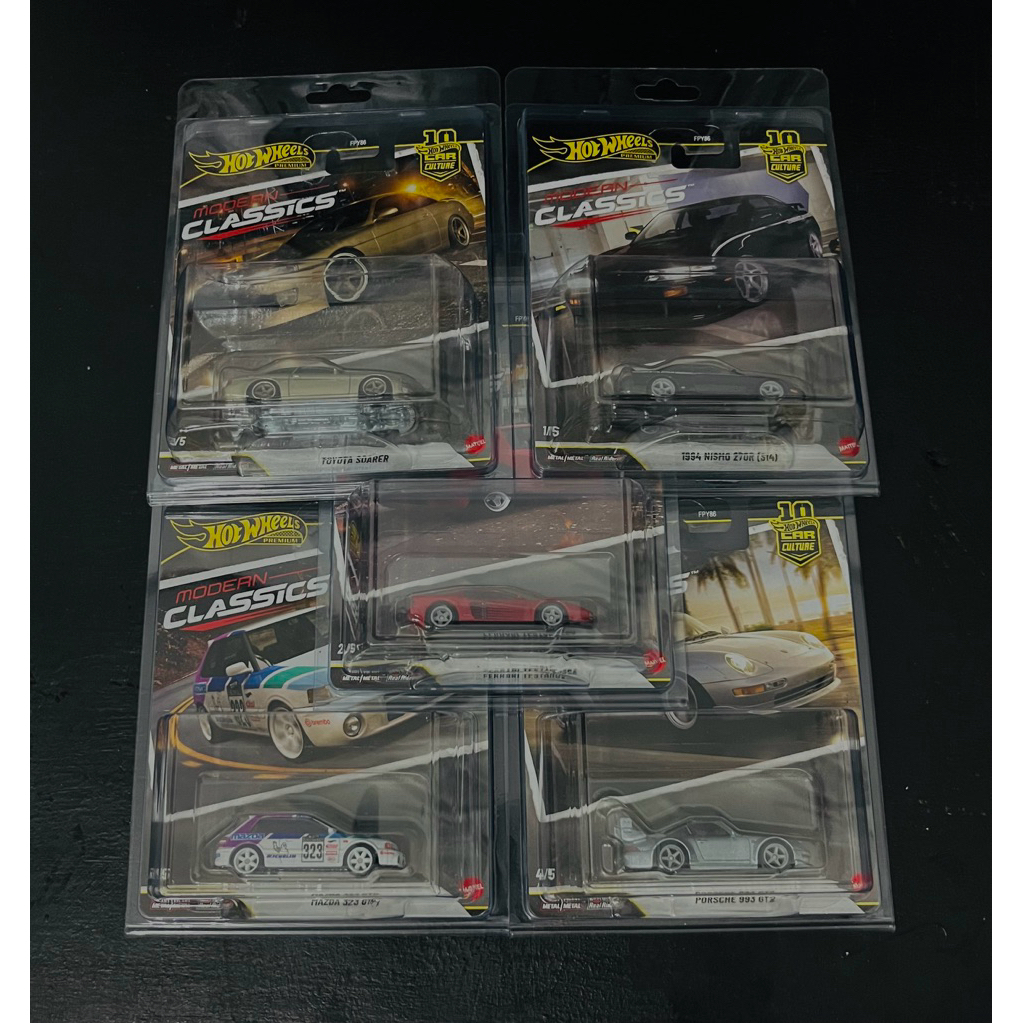 Set Hotwheels Premium Modern Classics