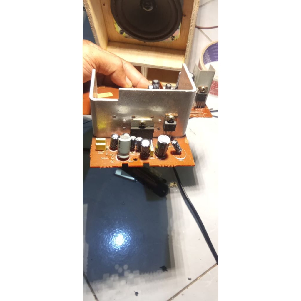 Kit power ampli copotan compo Polytron grand bazoka normal siap rakit