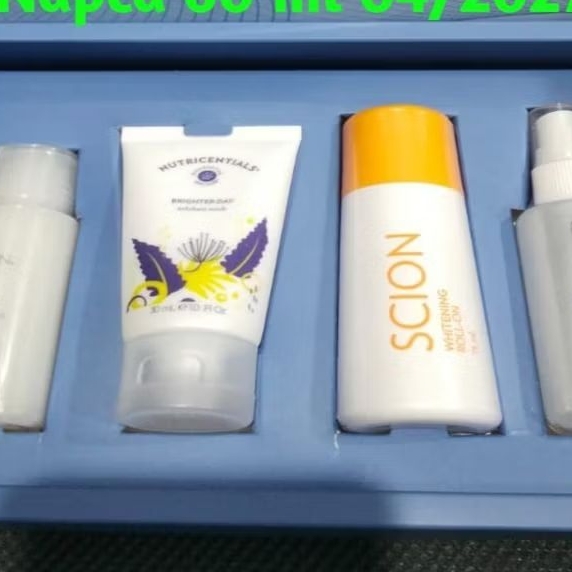 1 Set Body Care Set Original Sale Ambyar 4 item (napca, exfoliant, roll on, body bar mini)